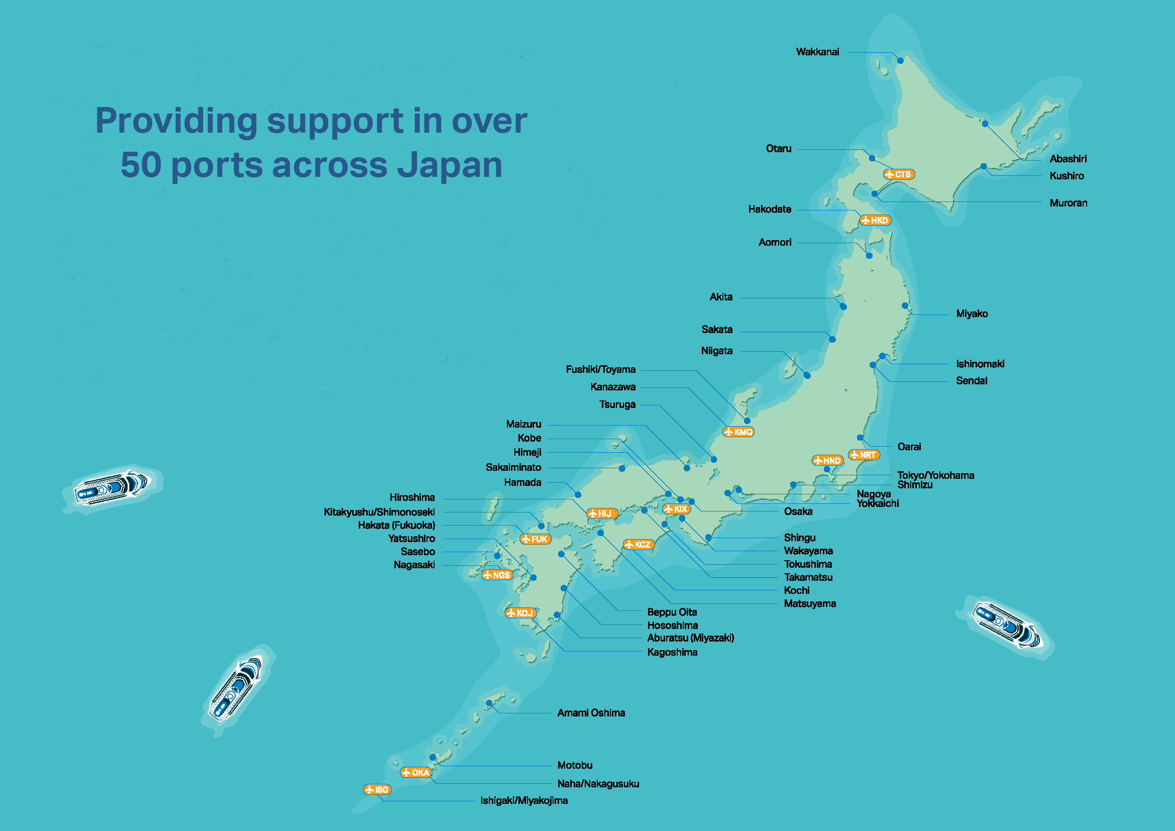 japan port map 2 japan port map 2